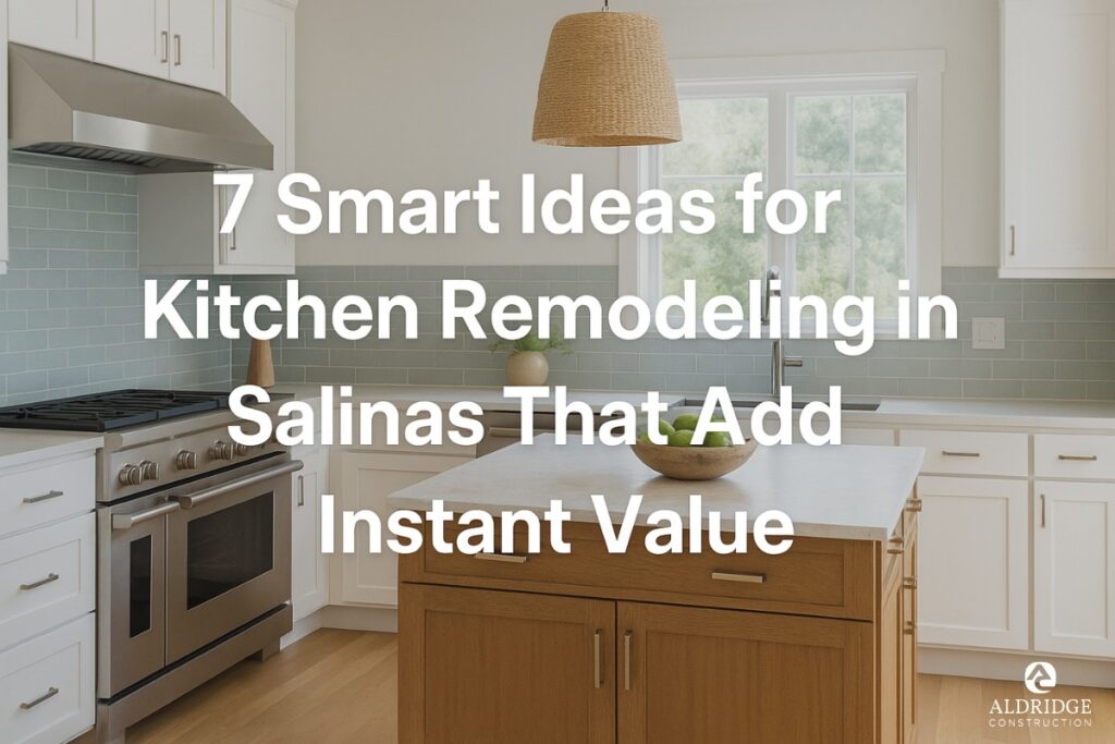 7 Smart Ideas for Kitchen Remodeling in Salinas That Add Instant Value